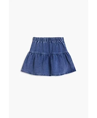 Desigual Girls's Cherry denim miniskirt