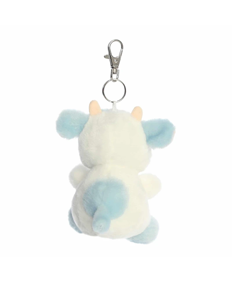 Aurora Mini Skyla Blueberry Cow Palm Pals Adorable Clip-On Blue 4