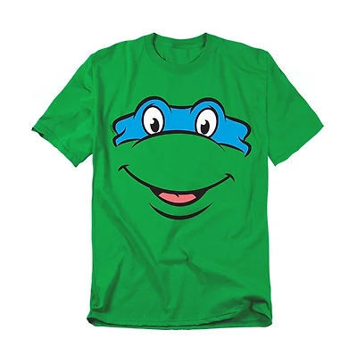 Logovision Men's Teenage Mutant Ninja Turtles Leonardo Smile T-Shirt
