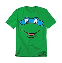 Logovision Men's Teenage Mutant Ninja Turtles Leonardo Smile T-Shirt