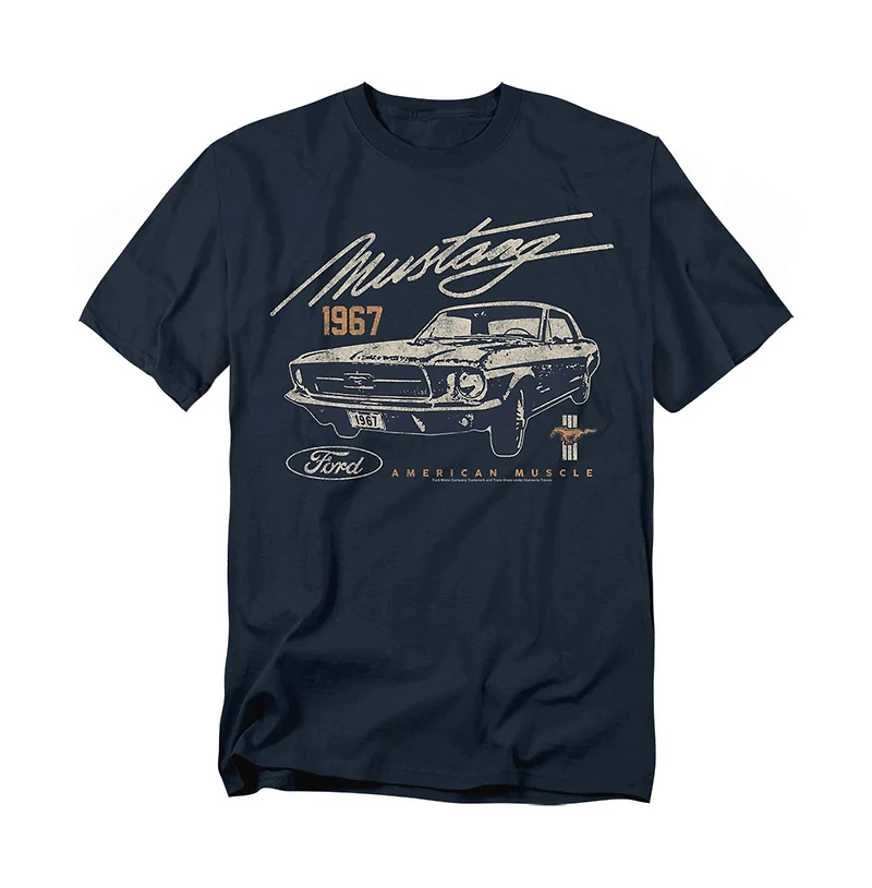 Logovision Men's American Muscle Dark T-Shirt