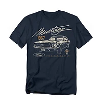 Logovision Men's American Muscle Dark T-Shirt