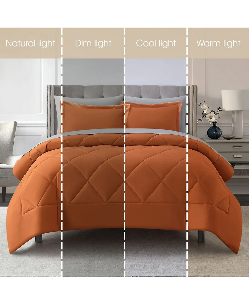 Stratford Park Arelia Geometric 5-Pc. Comforter Set, Twin