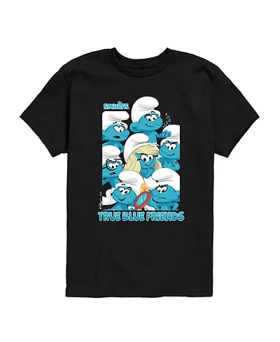 Smurfs Big Boys Group Portrait Graphic T-Shirt