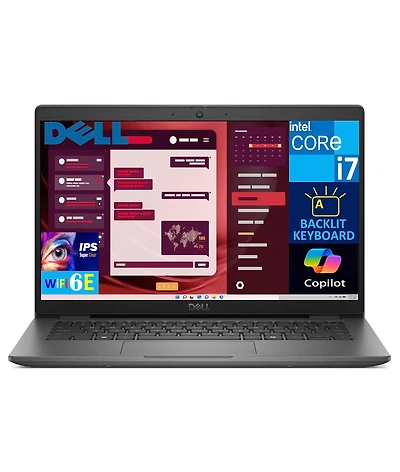Dell Latitude 3450 Business Laptop 14.0" Ips Fhd Display (Intel i7-1355U, 16GB DDR5, 256GB Ssd, Intel Iris Xe, Webcam, Bluetooth 5.3, Win 11 Pro)