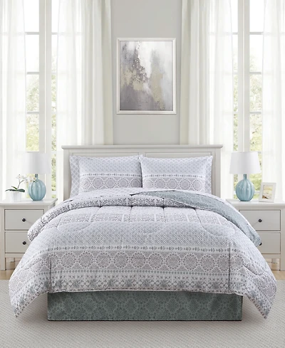 Westport Home Ellis Reversible 8-pc Comforter Sets, Created for Macy's