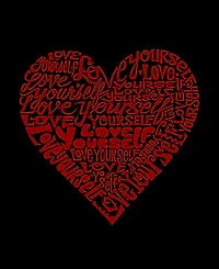La Pop Art Plus Love Yourself Word T-Shirt
