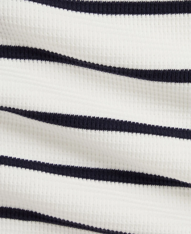 Polo Ralph Lauren Baby Boys Striped Waffle-Knit T-Shirt