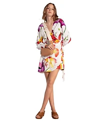 Belle & Bloom Women's The Dancer Longsleeve Mini Wrap Dress