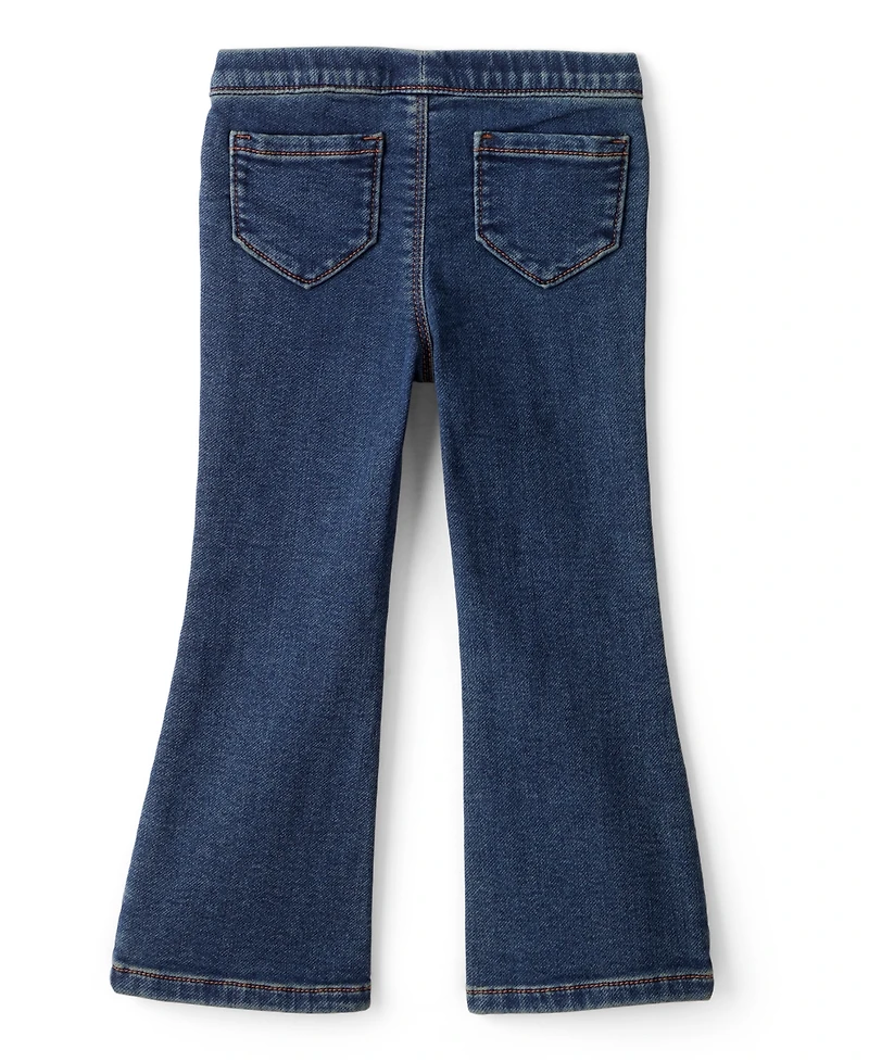 Carter's Toddler Girls Floral Top and Denim Pants, 2-Piece Set
