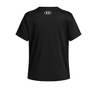 Under Armour Big Girls Graphic Print Short Sleeve T-Shirt