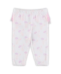Outerstuff Baby Boys and Girls White Arizona Cardinals Spreading Love Bodysuit Tutu Leggings Set