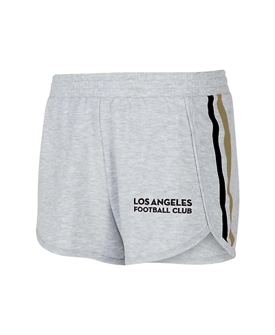 Concepts Sport Women's Gray Lafc Cedar Tri-Blend Shorts