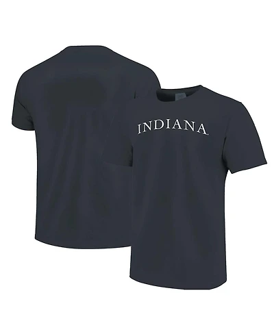 Image One Men's and Women's Navy Indiana Hoosiers Comfort Colors Fashion Color Arch T-Shirt
