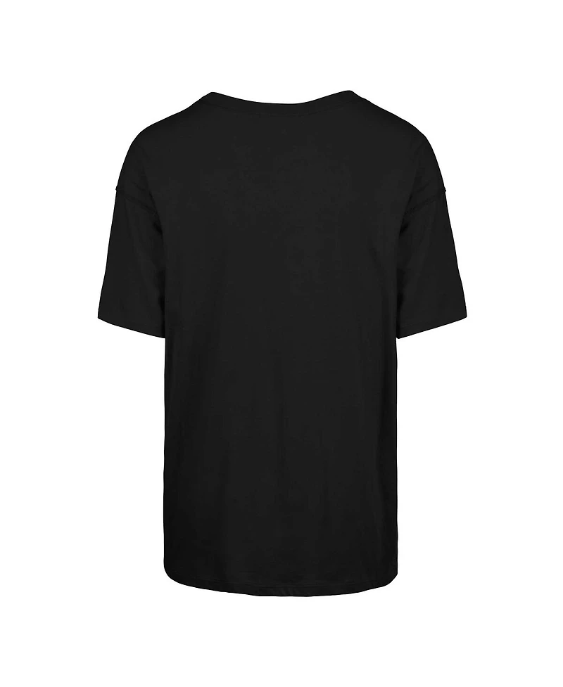 '47 Brand Women's Black Iowa Hawkeyes Muse Sadie T-Shirt