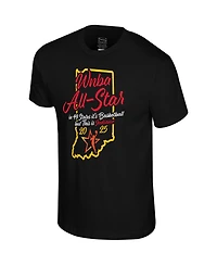 Stadium Essentials Men's and Women's Black 2025 Wnba All-Star Game Home State T-Shirt