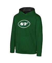 Outerstuff Big Boys and Girls Green New York Jets Prime Pullover Hoodie