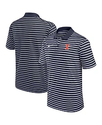 Nike Men's Navy Illinois Fighting Illini Victory Stripe Performance Polo Shirt