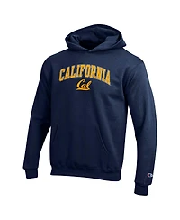 Champion Big Boys and Girls Navy Cal Bears Campus Pullover Hoodie