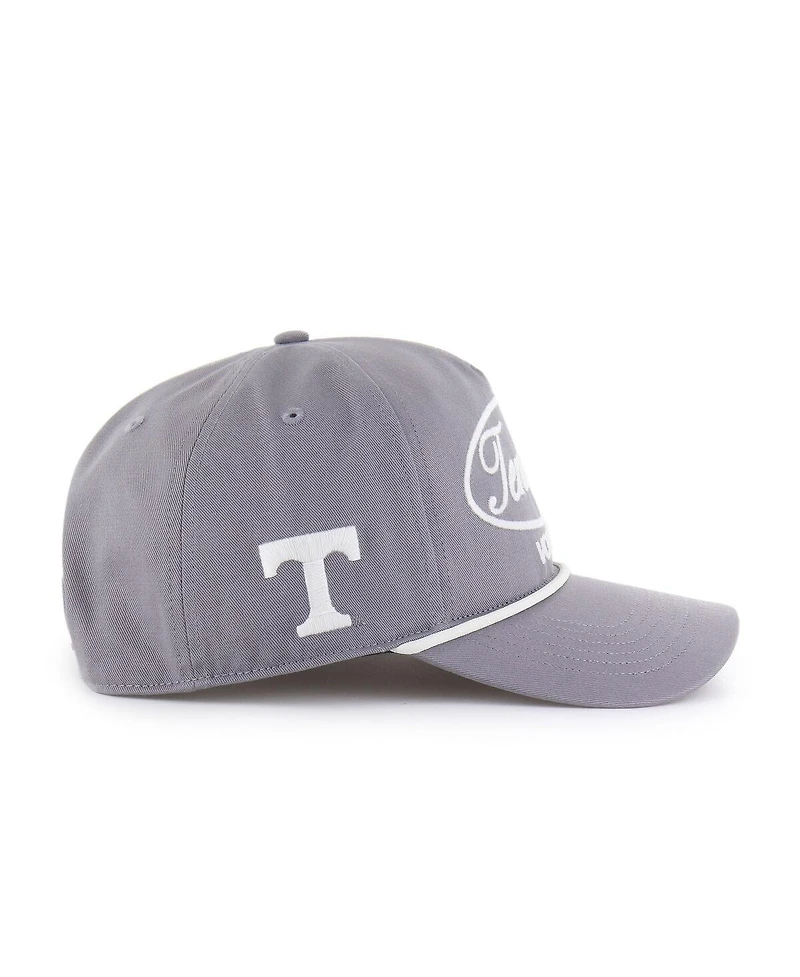 '47 Brand Men's Gray Tennessee Volunteers Contemporary Basics Foundational Rope Hitch Adjustable Hat