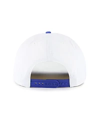 '47 Brand Men's White/Blue Dallas Mavericks Tribute Two-Tone Hitch Adjustable Hat