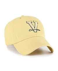'47 Brand Men's Gold Vanderbilt Commodores Vault Clean Up Adjustable Hat