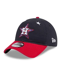 New Era Men's Navy/Red Houston Astros 2025 Mlb All-Star Game Workout 9TWENTY Adjustable Hat