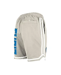 New Era Men's Light Beige Detroit Lions Stone Multi Patch Shorts