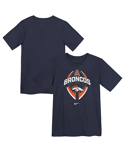 Nike Preschool Navy Denver Broncos Icon Legend Performance T-Shirt