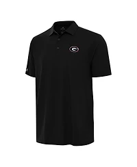 Antigua Men's Black Georgia Bulldogs Era Polo Shirt