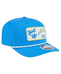 New Era Men's Powder Blue Los Angeles Chargers Chant 9SEVENTY Stretch-Snap Hat