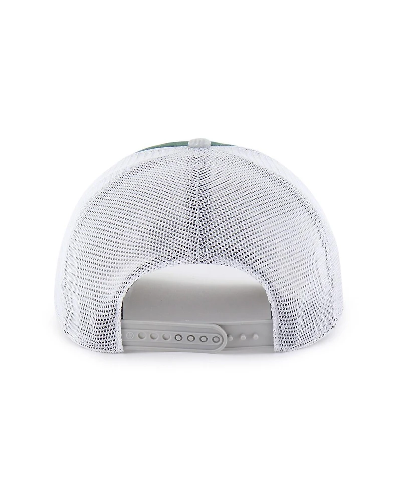 '47 Brand Big Boys and Girls Green/Gray Michigan State Spartans Super Stripe Hitch Adjustable Trucker Hat