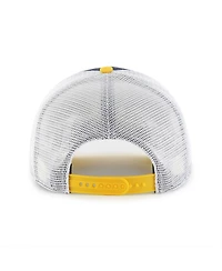 '47 Brand Big Boys and Girls Navy/Gold Notre Dame Fighting Irish Super Stripe Hitch Adjustable Trucker Hat