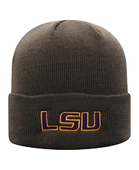 Top of the World Men's Charcoal Lsu Tigers Logo Cuffed Knit Hat