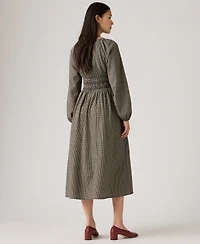 Levi's Women's Fleur Tess Smocked Boho Dress