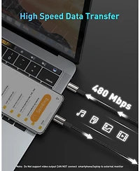 Baseus Usb C Cable, 6.6ft 100W Fast Charging Usb C to Usb C Cable, Braided Usb Type C Charger Cable