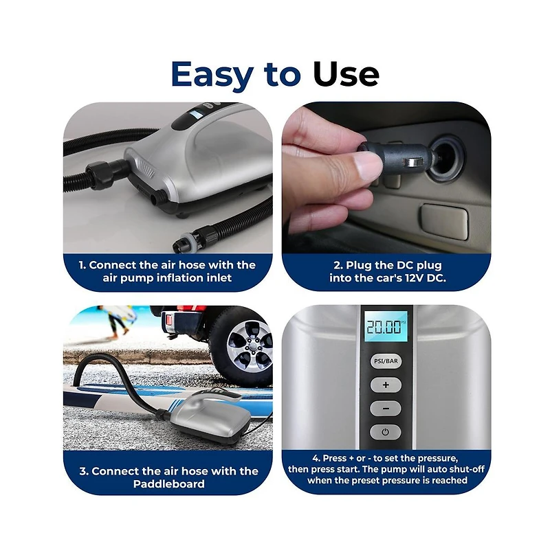 Sup Pump AirInflator & Air Deflator