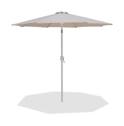 Meridian Furniture Fiji Beige Fabric Patio Umbrellas