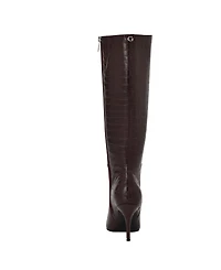 Guess Women's Gressa Wide Calf Tall Pointed Toe Stiletto Boots