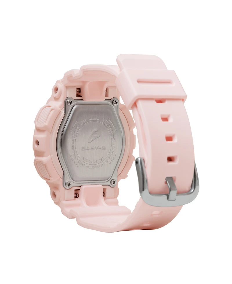 G-Shock Women's Baby-g Pink Resin Watch, 43.4mm