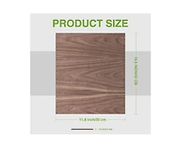 Robotime 3D Puzzles Walnut Plywood Sheets,3mm Laser Wood Sheets for Laser Cutting, Engraving Wood Burning, Multicolored, 11.81"16.54"0.79&#x