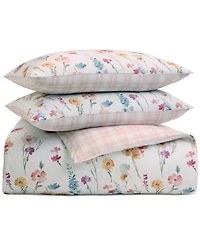 Charter Club Flora 3-Pc. Duvet Cover Set, Full/Queen, Macy's Exclusive