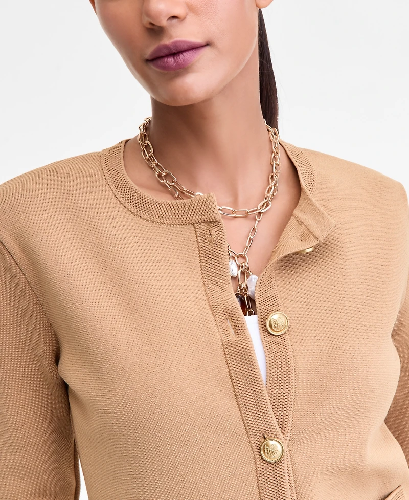 I.n.c. International Concepts Women's Structured Cardigan Jacket, Macy's Exclusive