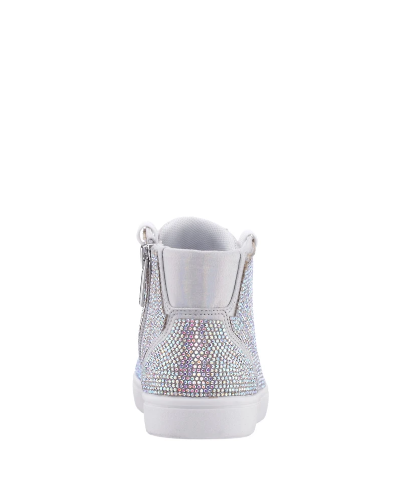 Nina Big Girls Kula Crystal High Top Sneakers