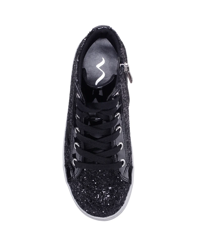 Nina Big Girls Glitter High Top Sneakers