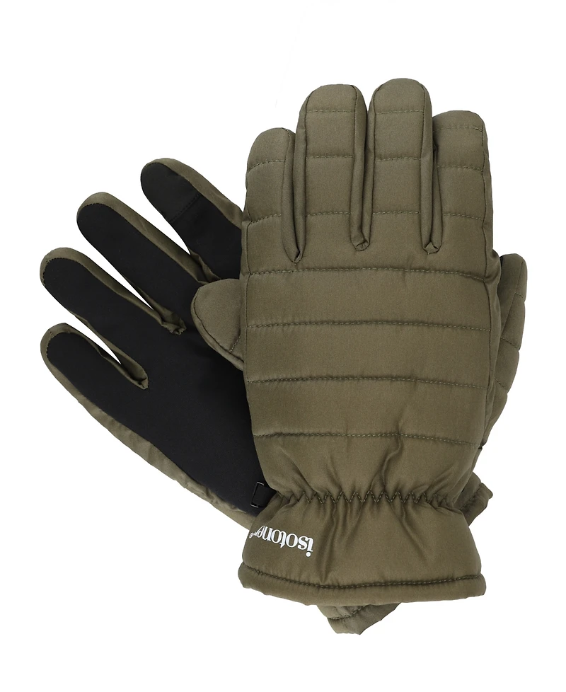 Isotoner Signature Men's Quilted Gloves