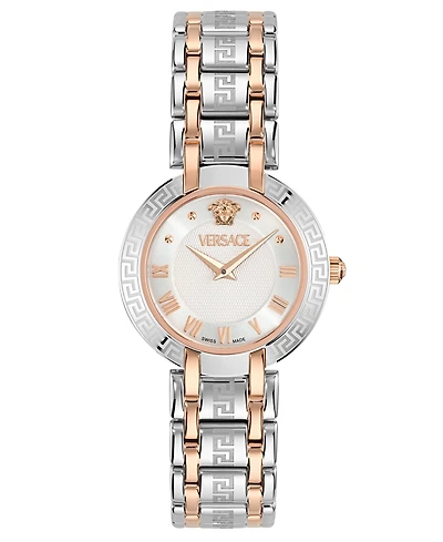 Versace Women's Swiss Antlia Two-Tone Bracelet Watch 34mm