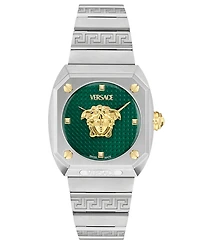 Versace Women's Swiss Medusa Antares Stainless Steel Bracelet Watch 35mm