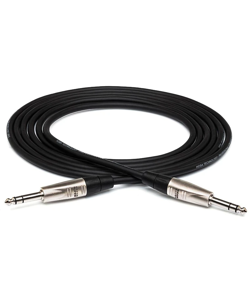 Hosa Technology 10' Pro Balanced 1/4" Trs Male to 1/4" Trs Male Interconnect Audio Cable