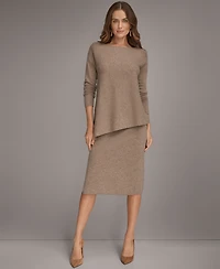 Donna Karan New York Women's Pull-On Cashmere Skirt